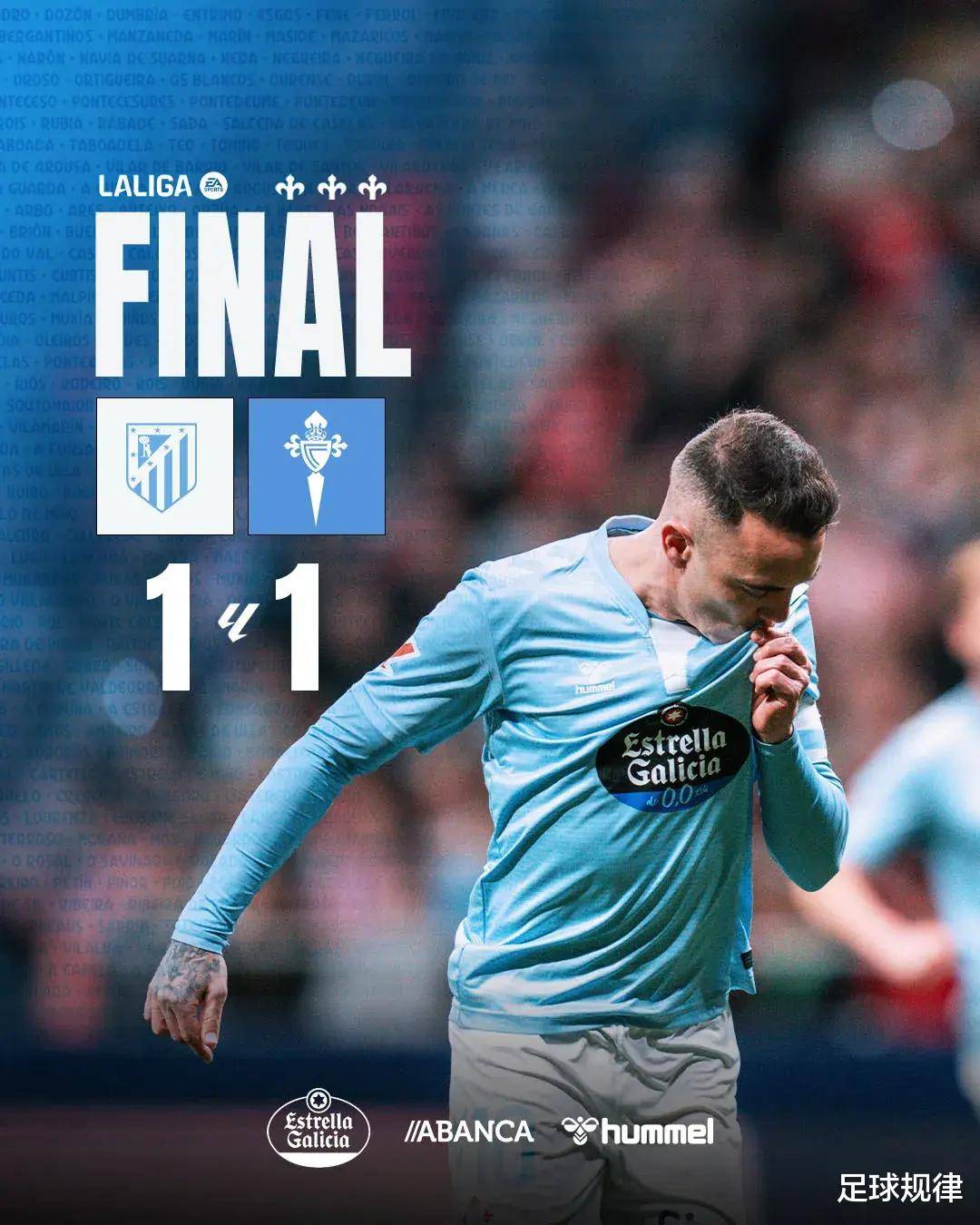 爱游戏官网登录网址-包含塞尔塔维戈客场逼平赫塔菲，保持不败记录的词条