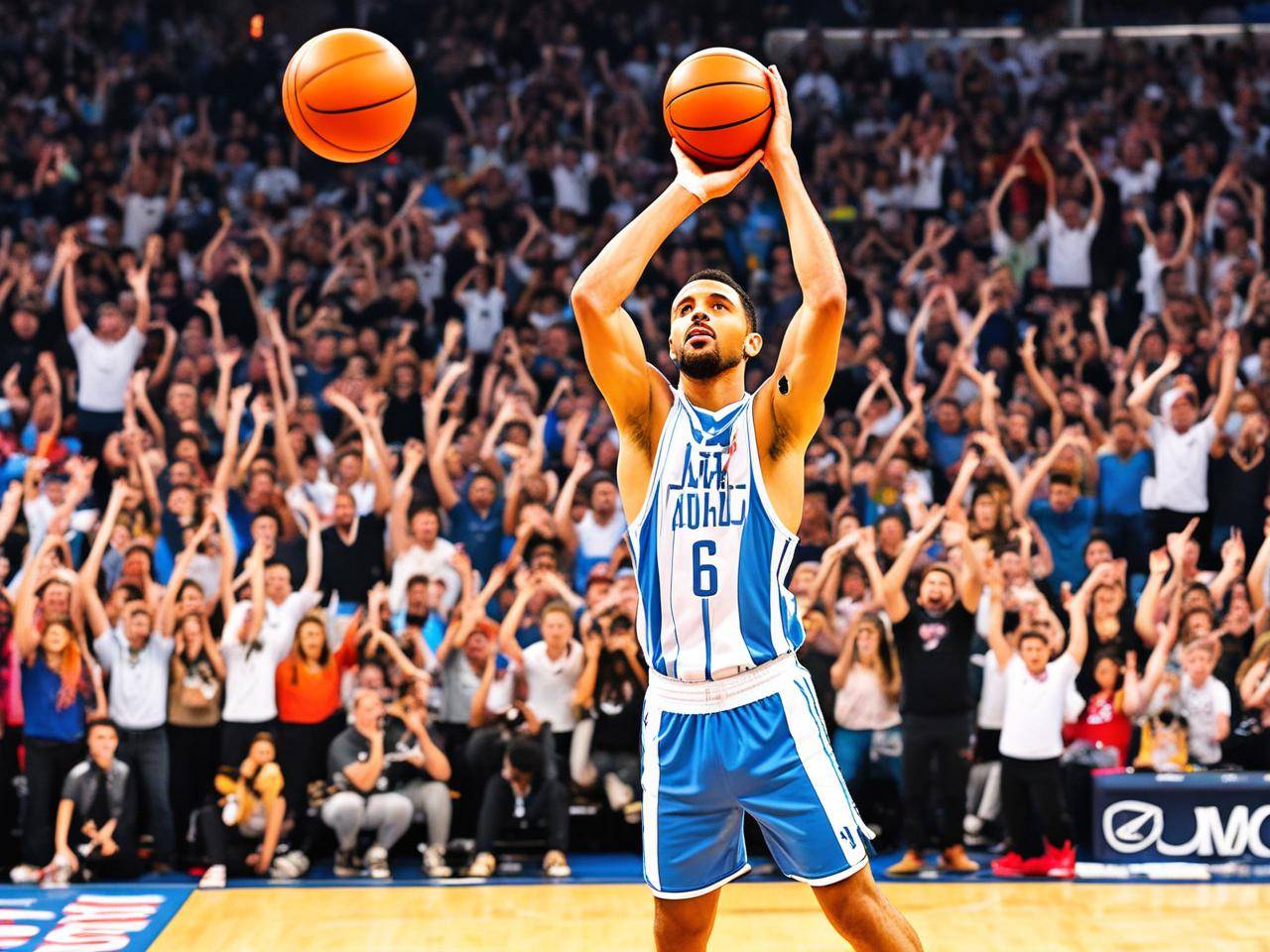 篮球赛事中的顶尖球星吸引眼球