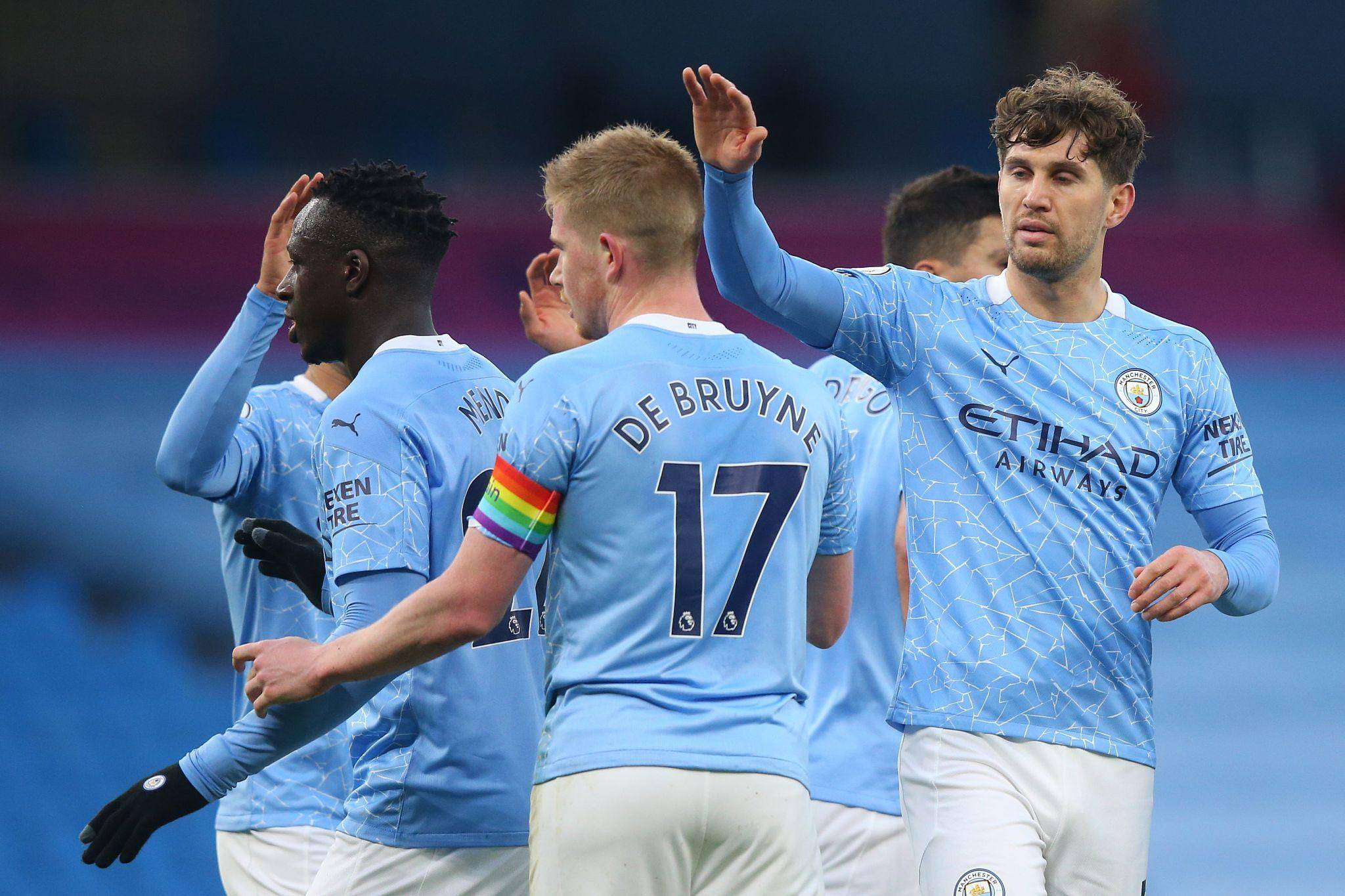 爱游戏地址-曼城大胜伯恩茅斯,英超夺冠在望